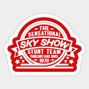 1970 - The Sensational Sky Show (Red) Sticker